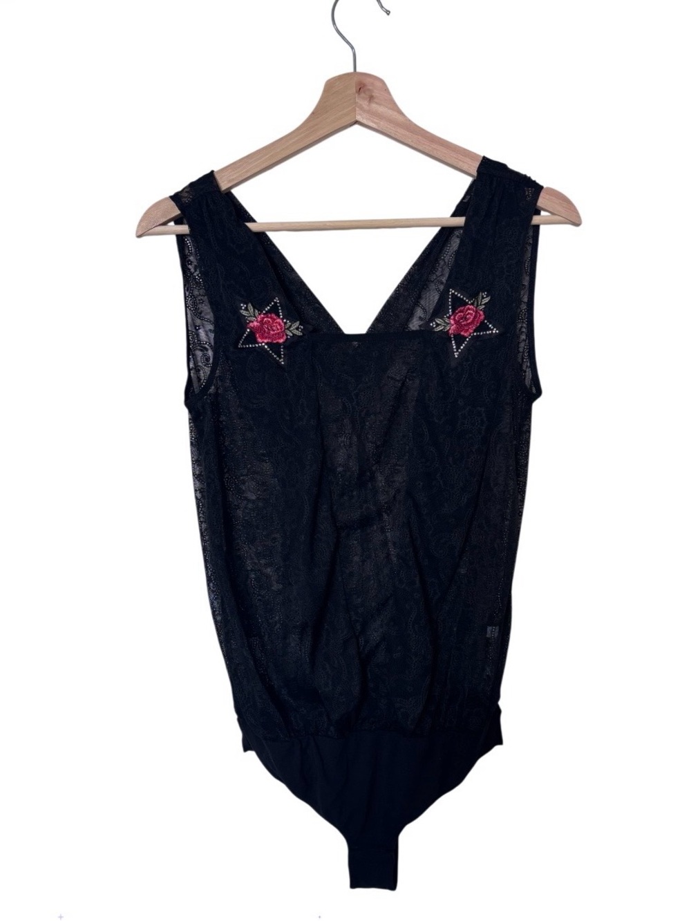 Intimissimi Black Lace Bodysuit - Picture 3 of 11